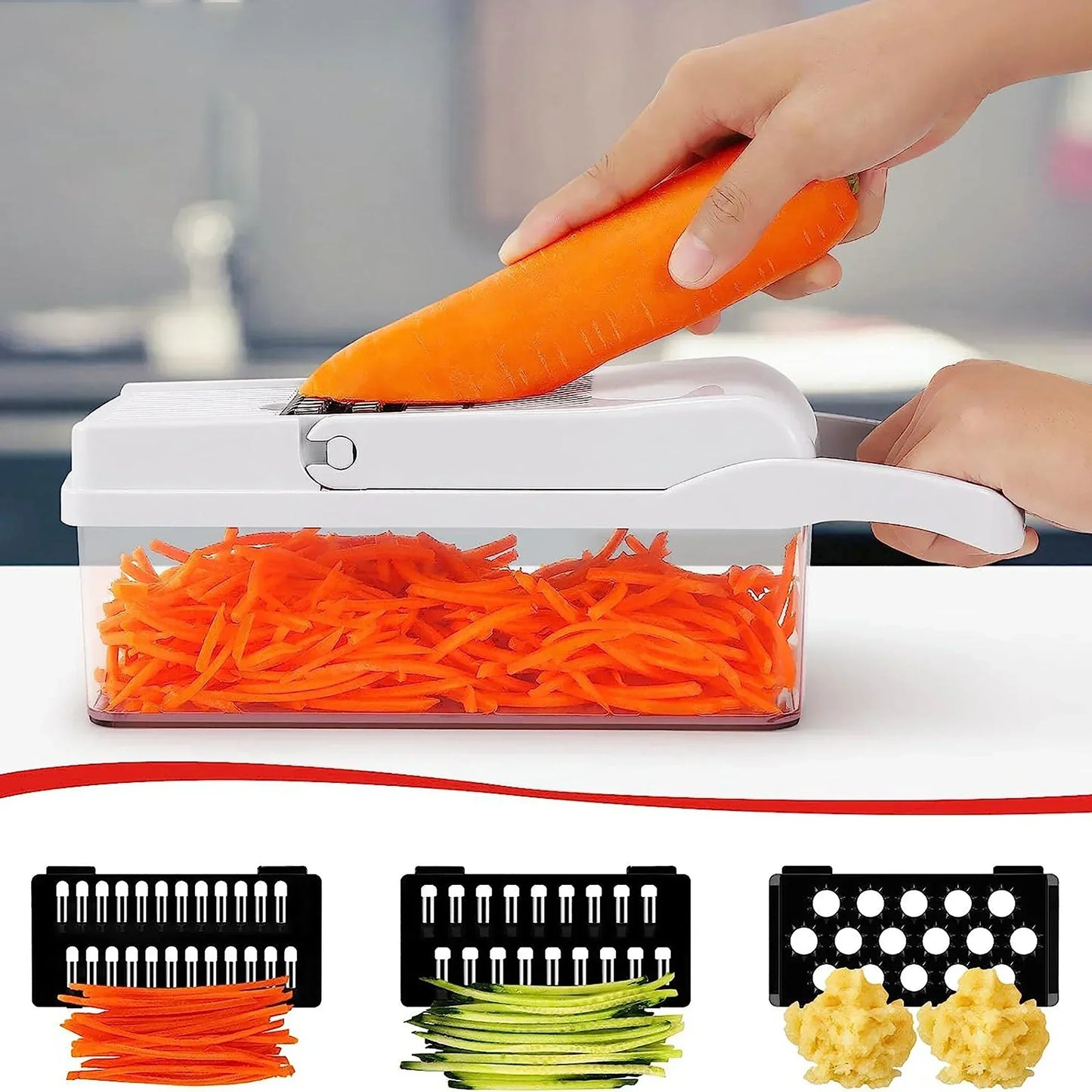 Multifunction Vegetable Cutter And Food Chopper Kitchen Gadget