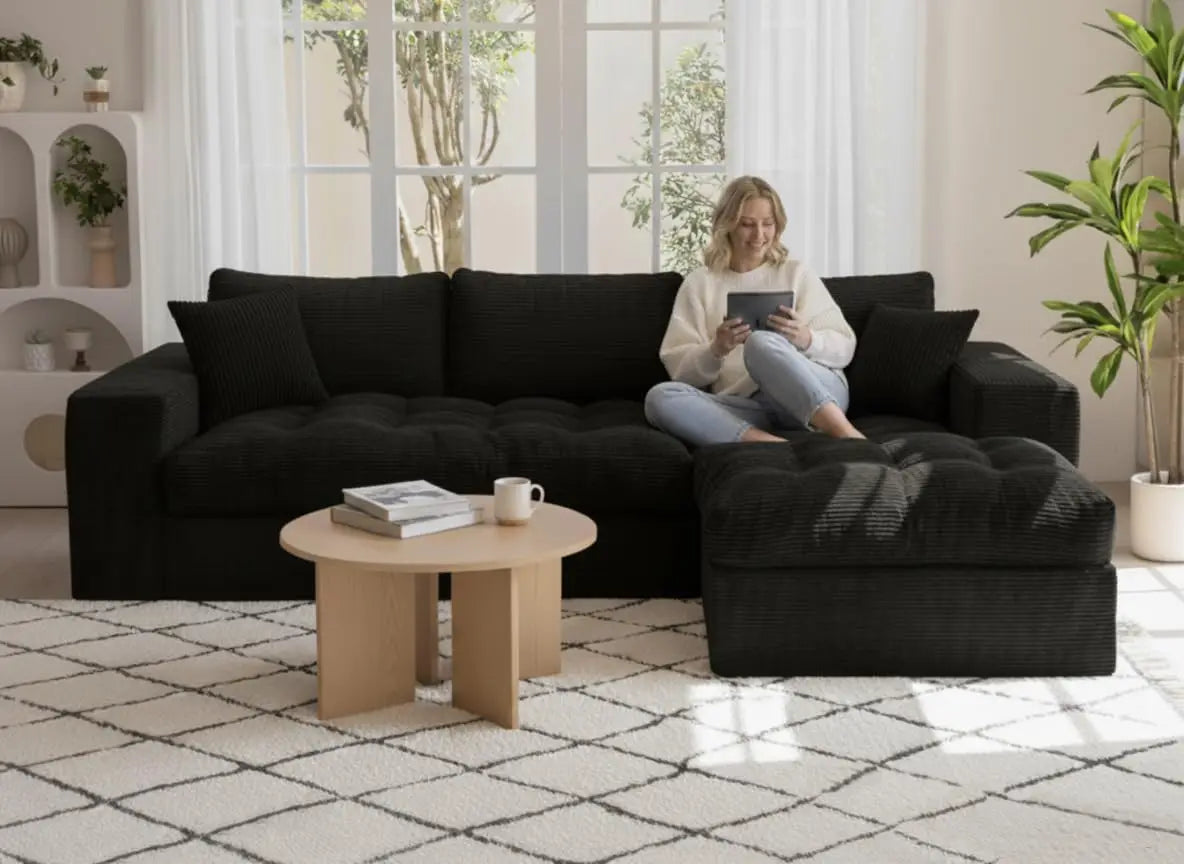 XIAOLANG Modular L Shaped Sectional Sofa Cloud Couch