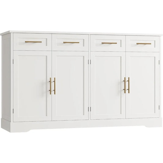 Tongyue Modern Buffet Sideboard with Storage and 4 Drawers