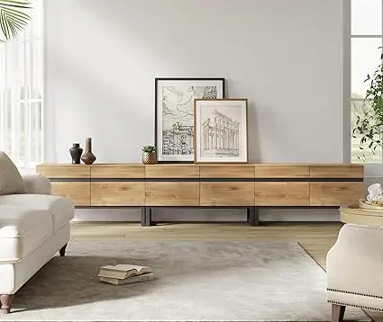 DAFIFY Modern TV Stand 3 In 1 Entertainment Center Storage