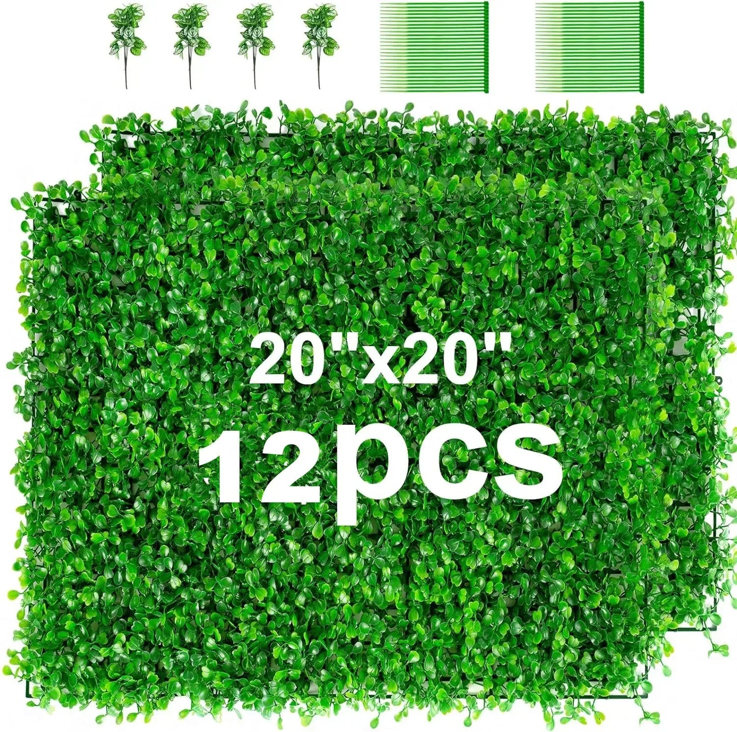 Shanghai Boxwood Grass Wall Panel For Indoor Garden