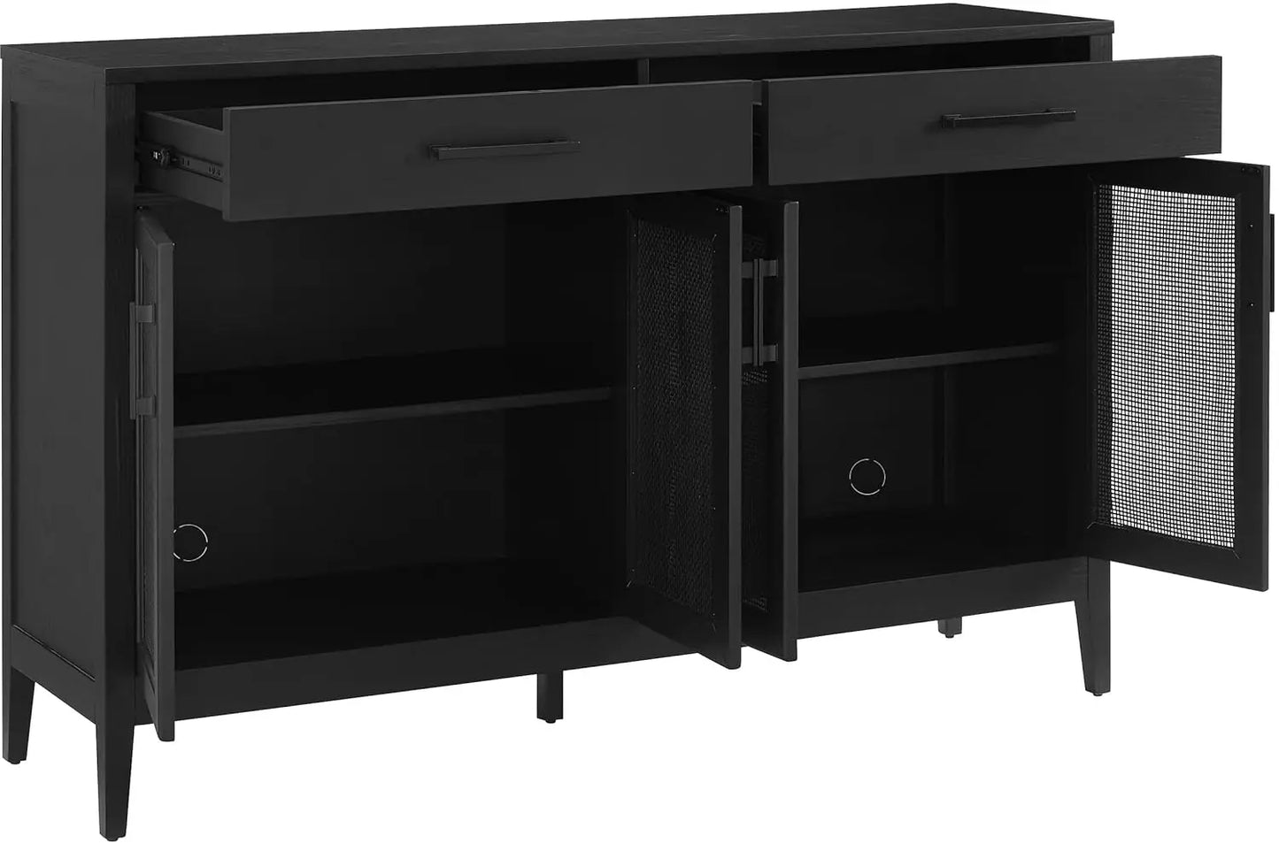 Milo Modern Sideboard Buffet Cabinet With Storage Drawers Kitchen Dining