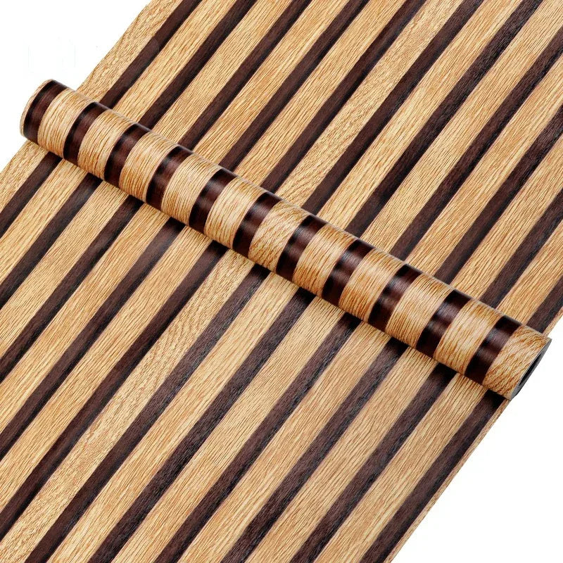 High-concerned Self-Adhesive Wood Grain PVC Wallpaper Roll