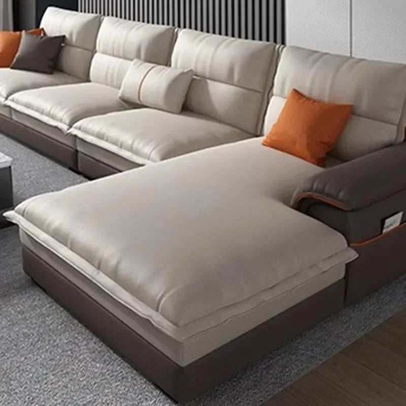 Storage Relax Puff Sofa Sectional Velvet Home Furniture