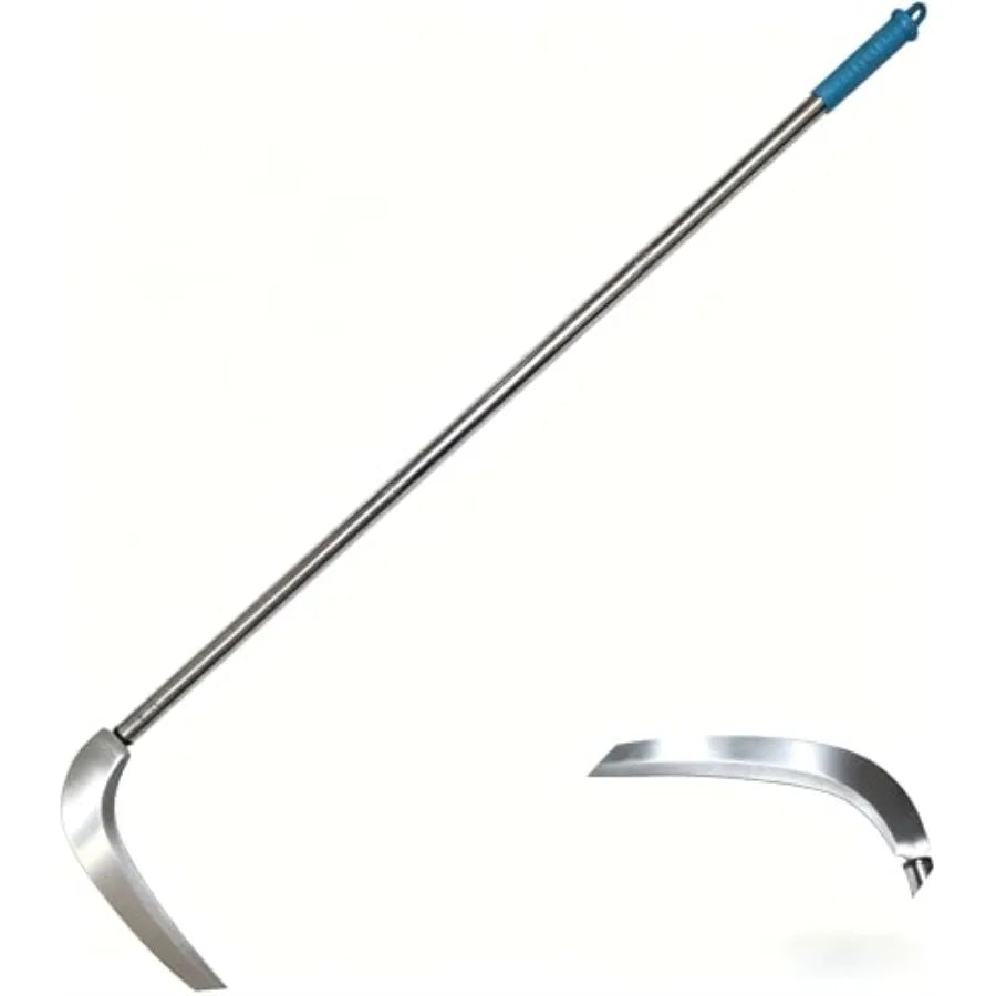 Scythe Adjustable Grass Sickle Weed Cutter With Detachable 3 Section
