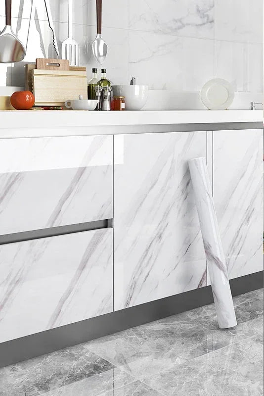 Sichuan Vinyl Marble Wallpaper Self Adhesive Waterproof Wall Sticker