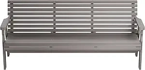 Dafify Amish Outdoor Roll Back Bench Heavy Duty Patio