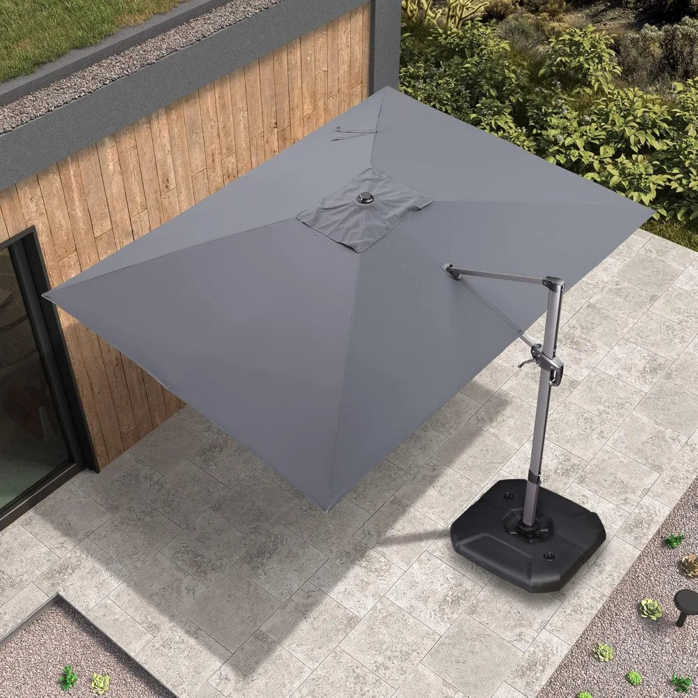 RBXC Cantilever Patio Umbrella With 360 Degree Rotation
