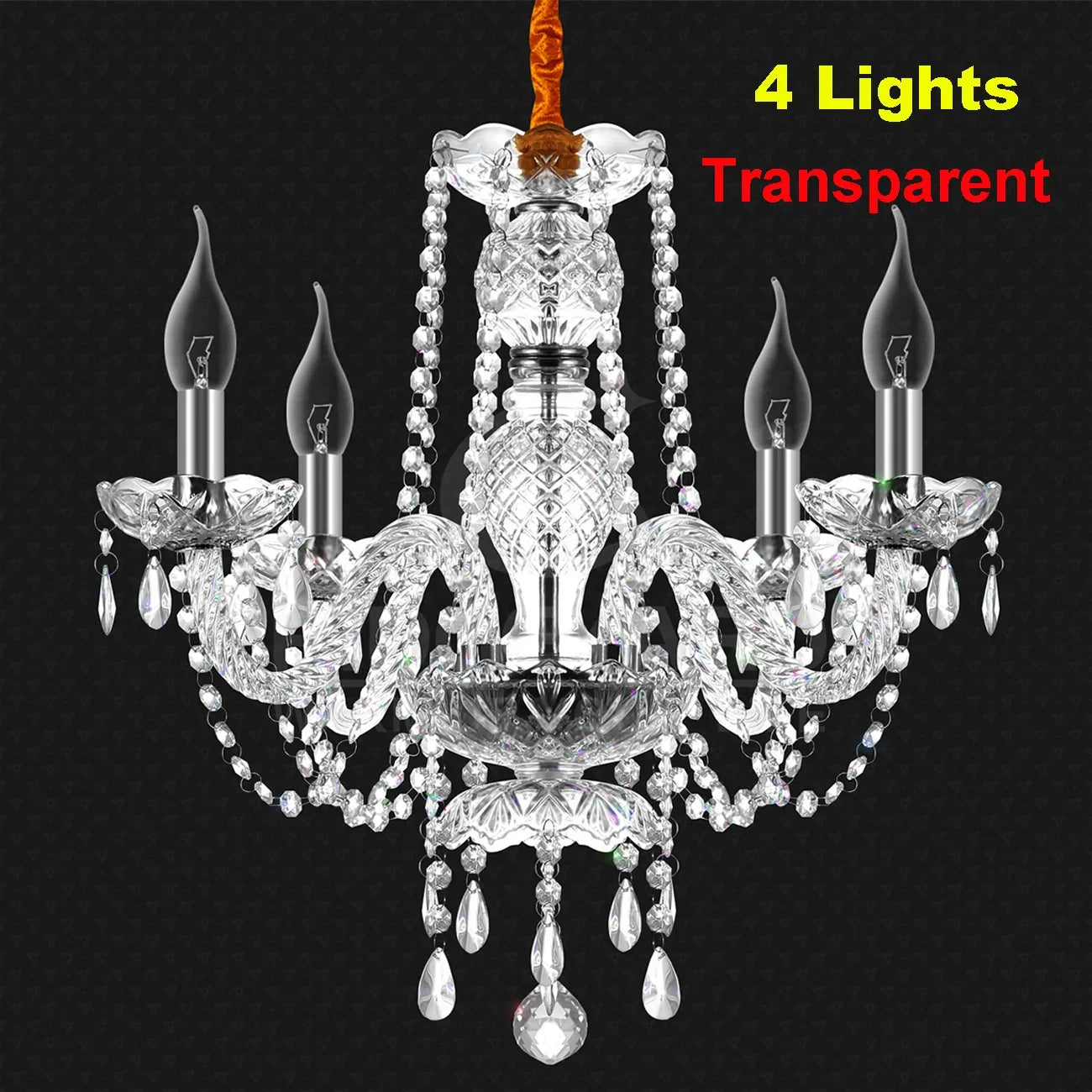 Ridgeyard K9 Crystal Chandelier Four To Eighteen Arms