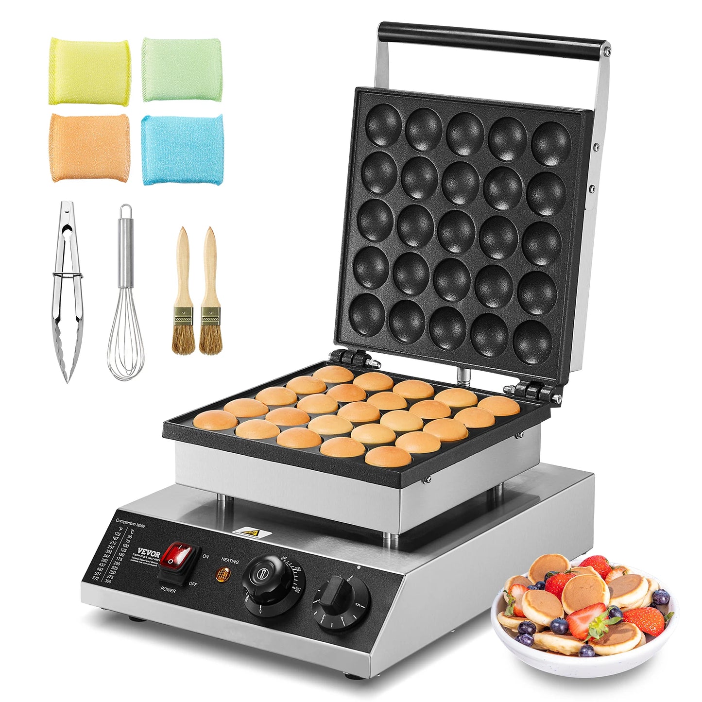 SucceBuy Electric Waffle Maker Pancake Dorayaki Machine