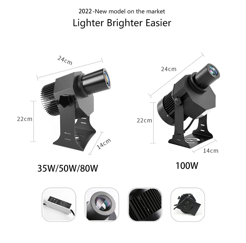Meisonda Advertising Gobo Projector Outdoor Logo Light IP67