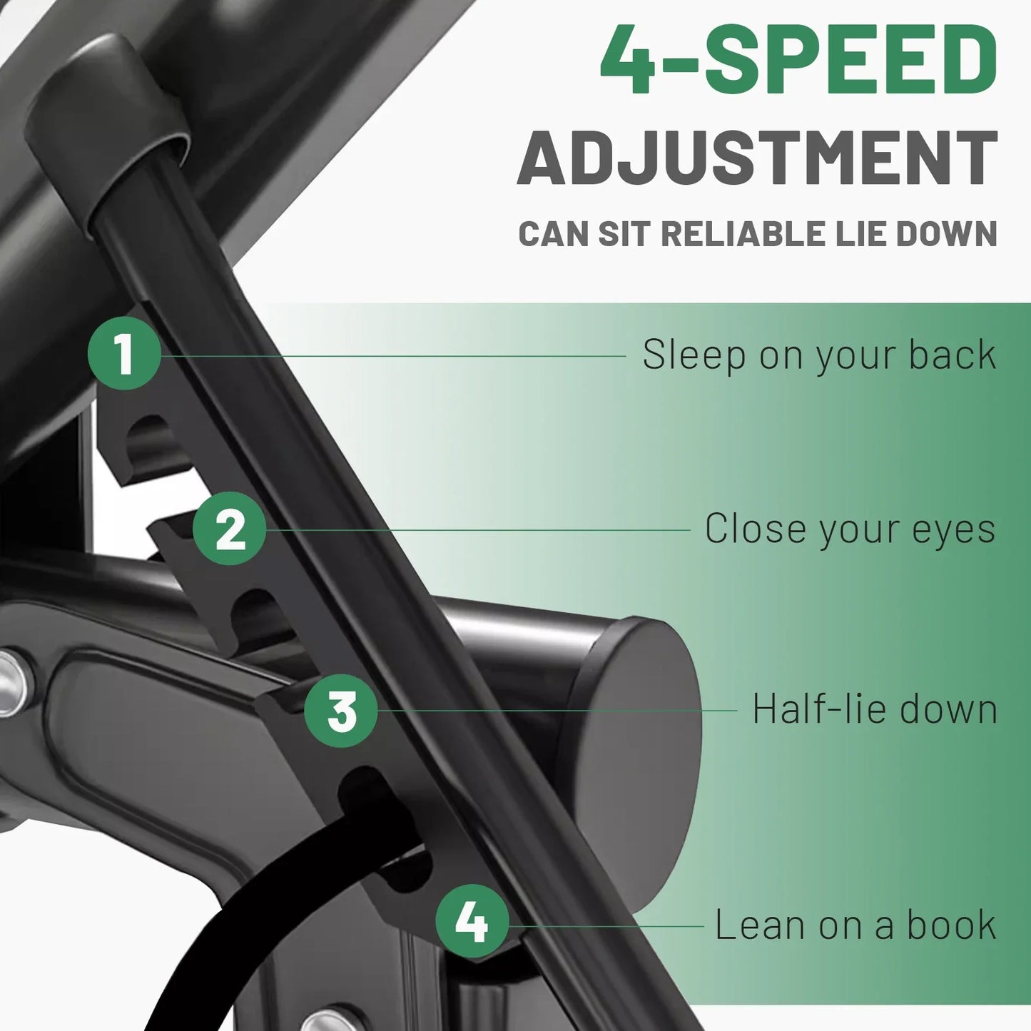 Snozeflex Portable Camping Bed Lightweight Foldable Daybed Outdoor Lounger