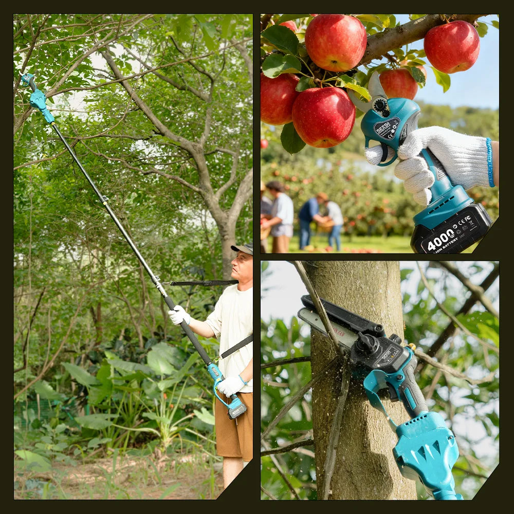 Seesii 3in1 Brushless Electric Scissors And Chainsaw Tool