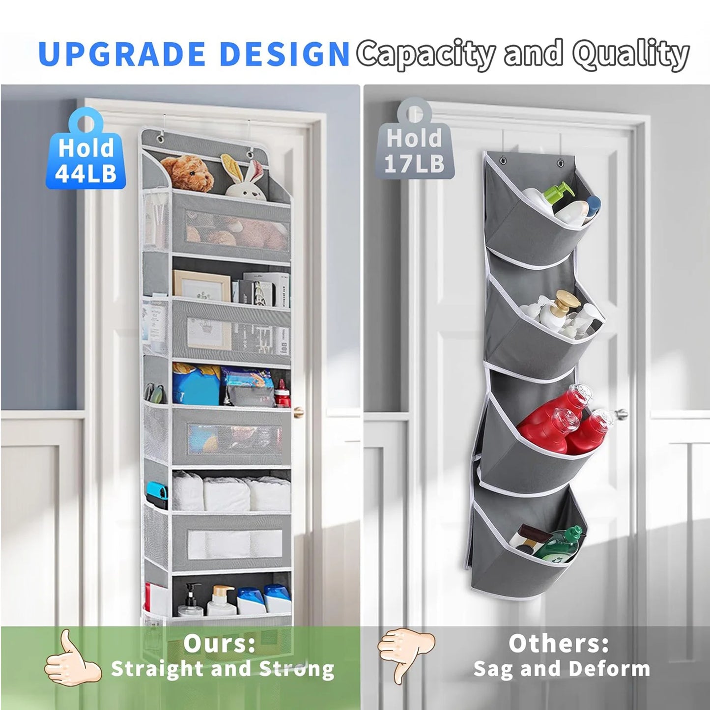 Sichuan Over Door Organizer Five Tier With Five Pockets