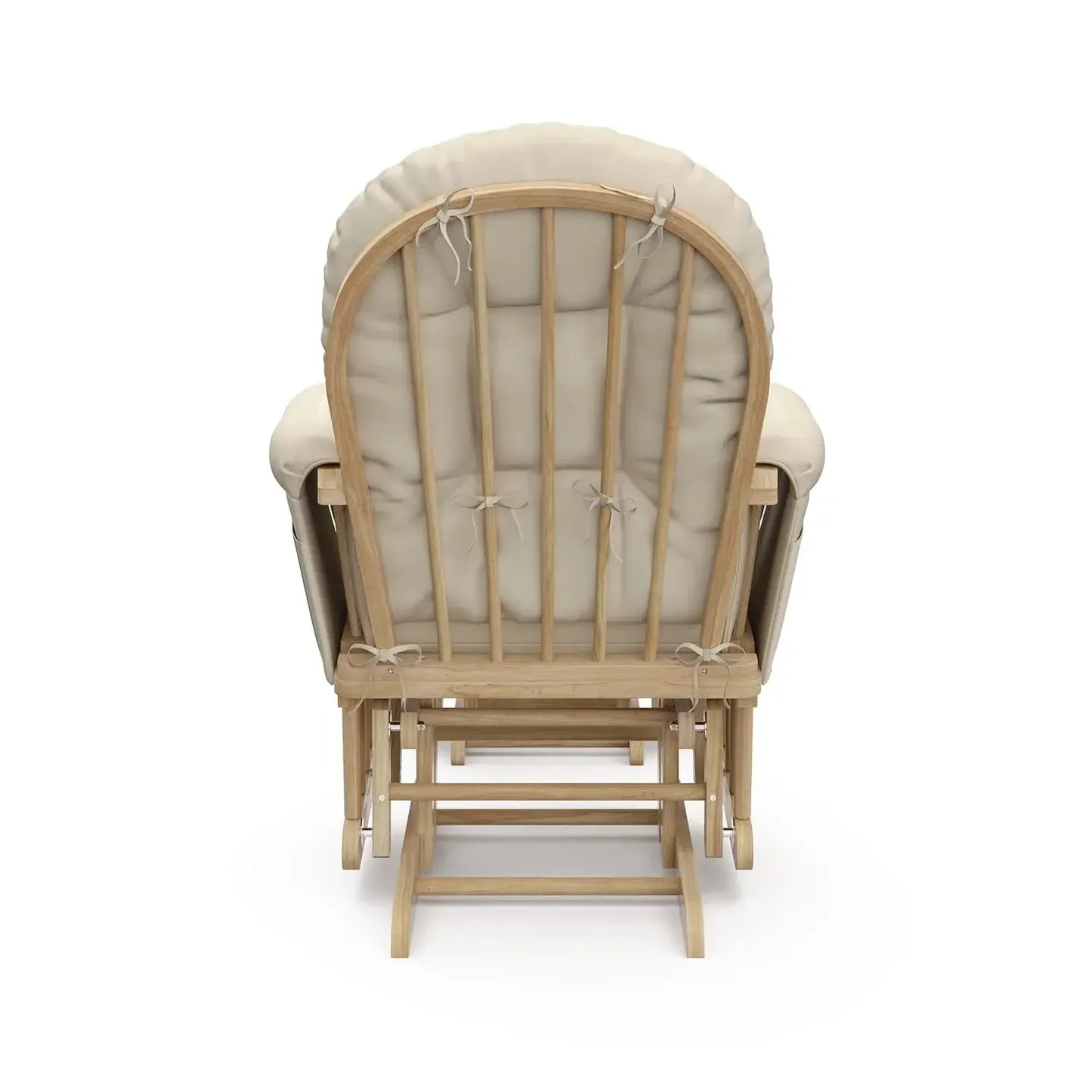 Storkcraft Hoop Glider And Ottoman With Storage Pocket