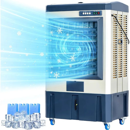 Hign-Concerned Evaporative Swamp Cooler 4800 CFM Portable