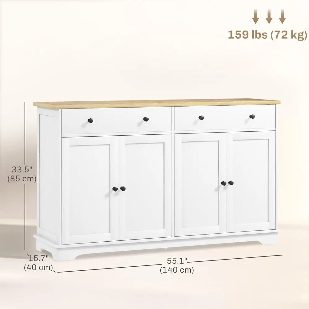 Sideboard Buffet Cabinet With Storage Modern Kitchen Cabinet