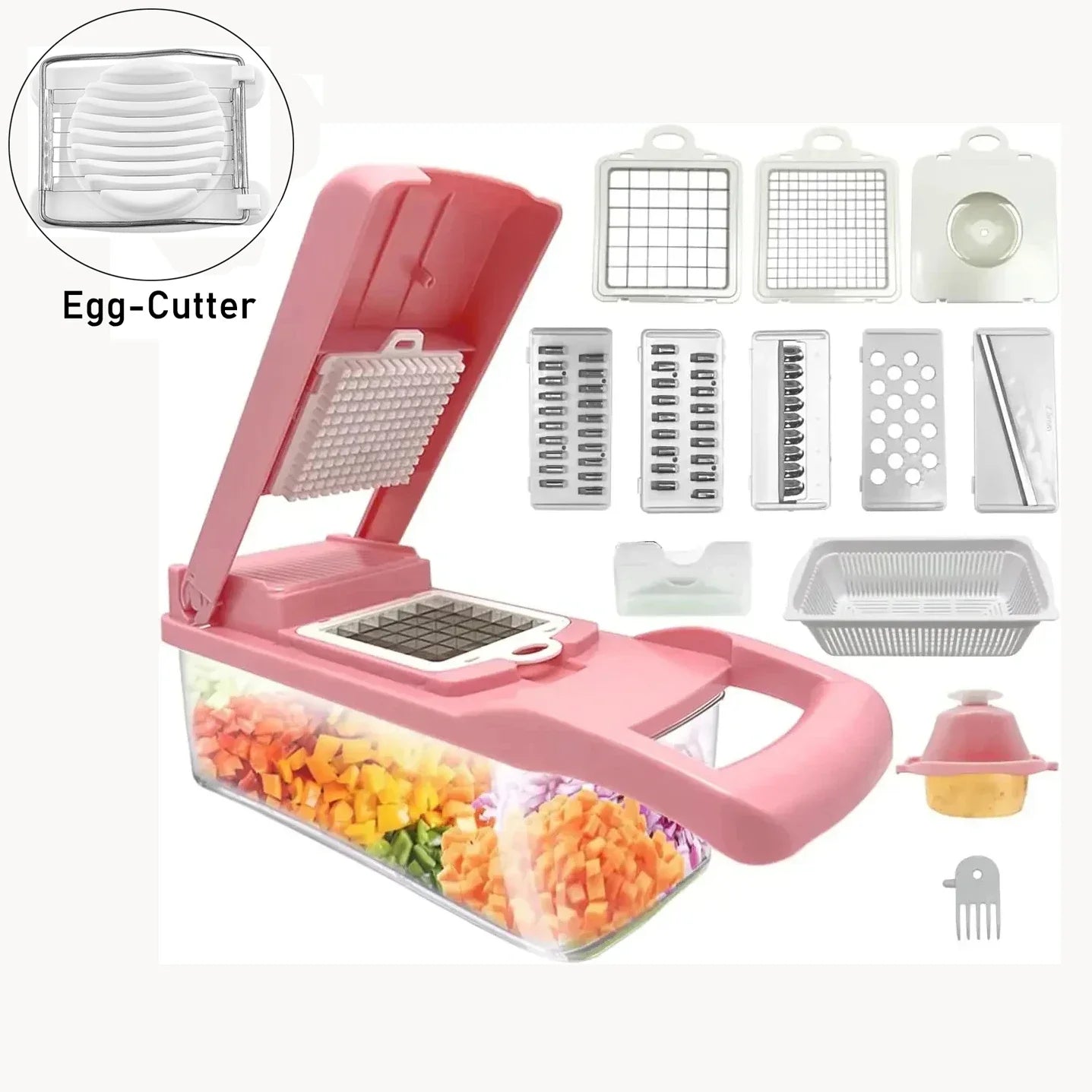 Multifunction Vegetable Cutter And Food Chopper Kitchen Gadget
