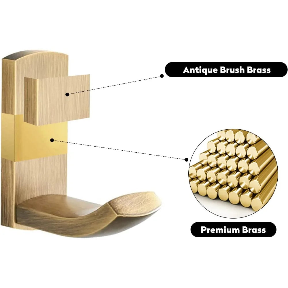 RBXC Antique Style Brass Bathroom Accessories Set Series