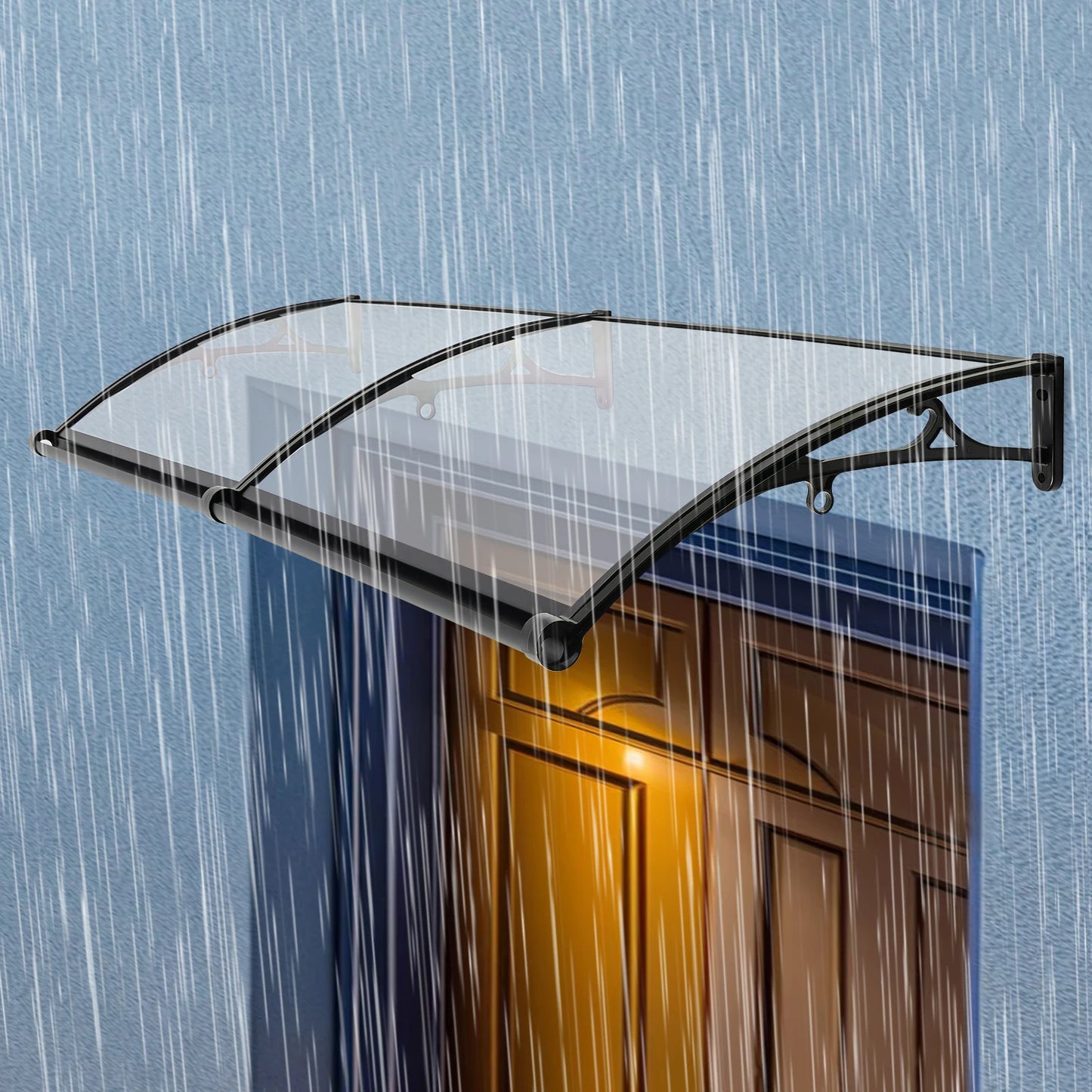 Hign Concerned Front Door Arch Rainshed Canopy Outdoors