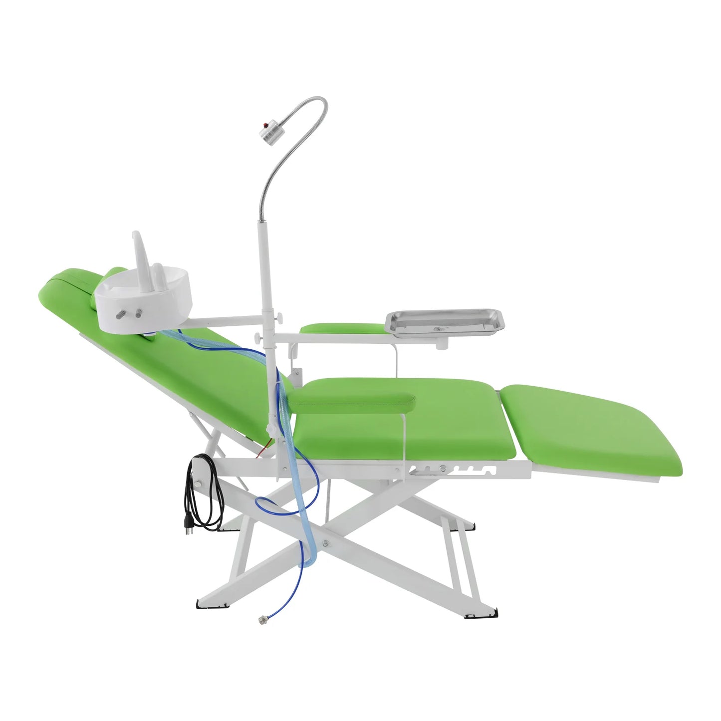 Bymaocar Portable Folding Dental Chair With LED Lamp