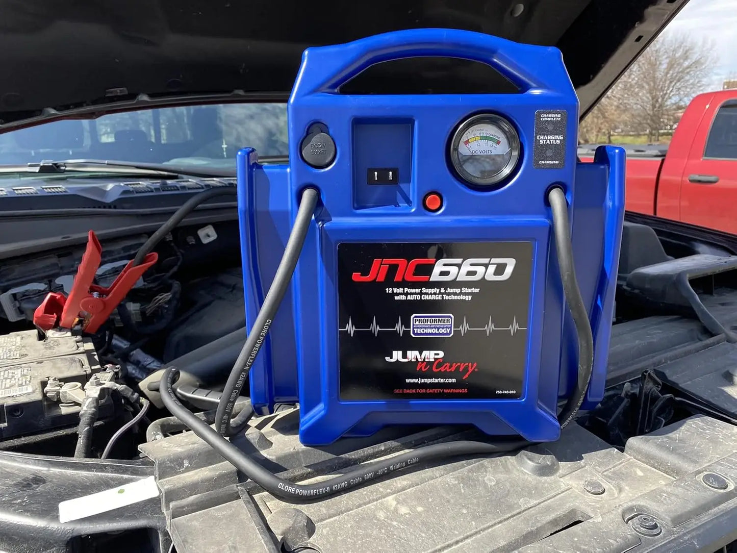 XMSJ Jump-N-Carry JNC660 1700 Peak Amp 12-Volt Jump Starter