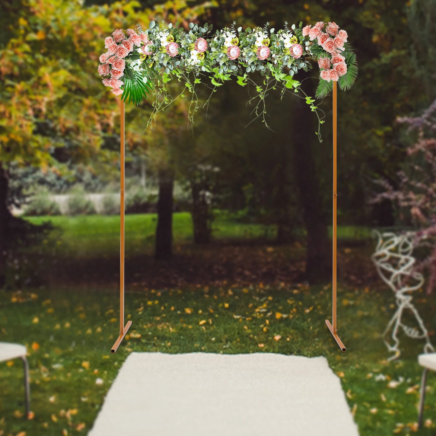 Metal Backdrop Stand For Wedding Arches And Balloon Arch Frame