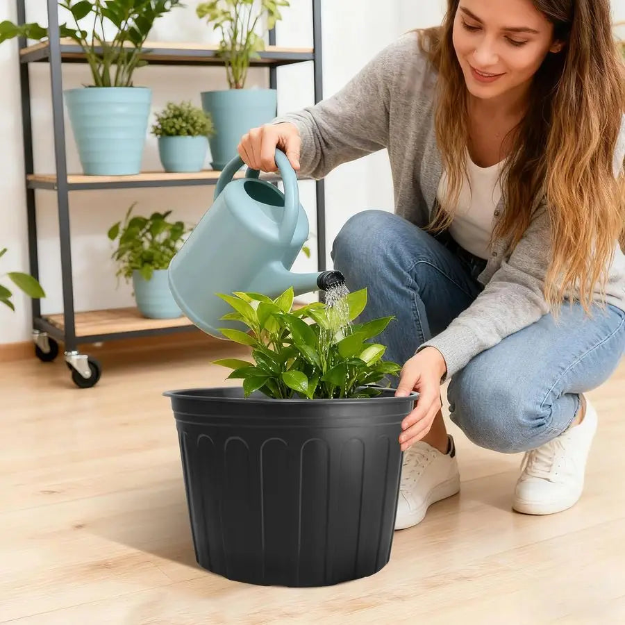 30 Pack Plastic Nursery Pots With Drainage Holes For Seedlings