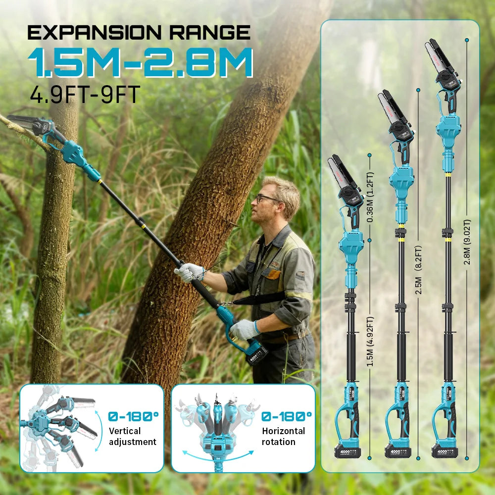 Seesii 3in1 Brushless Electric Scissors And Chainsaw Tool