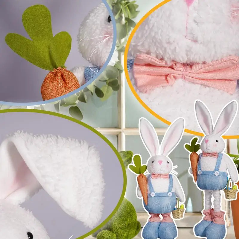 Big Boss Home And Garden Standing Rabbit Stuffed Bunny