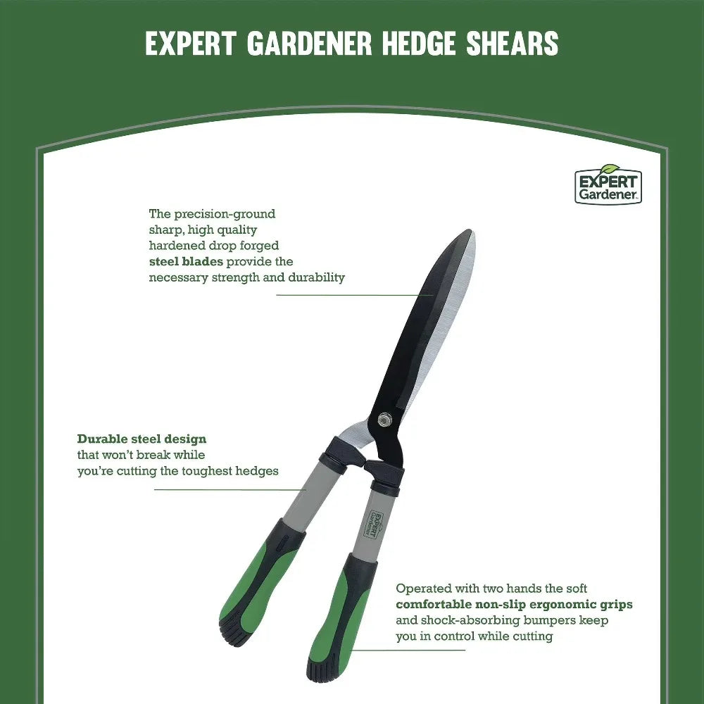 Hedge Shears For Pruning And Trimming Plants And Shrubs