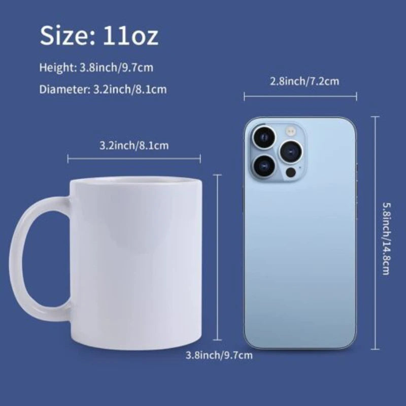 Big Boss Home and Garden Sublimation Mugs Set Classic Blank