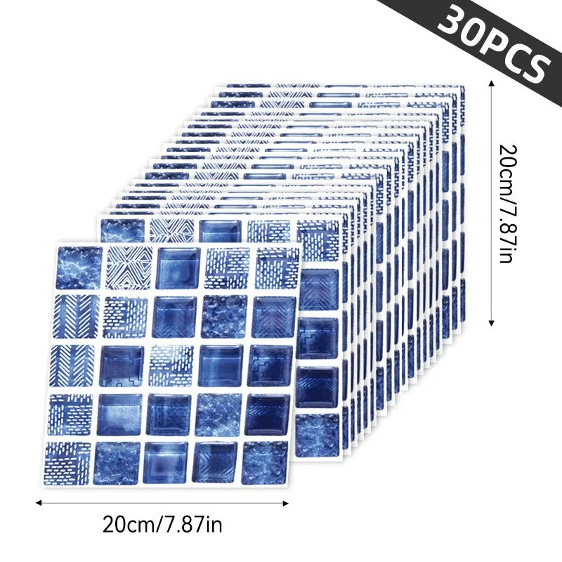 Hign-concerned 3D Wallpaper Stickers Set Peel and Stick Decor