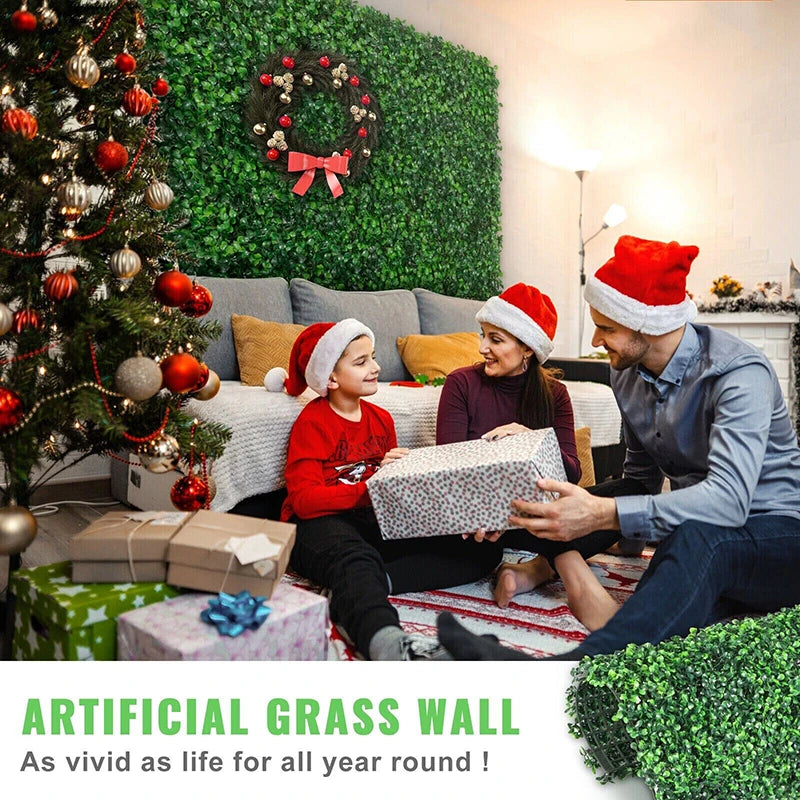 Shanghai Boxwood Grass Wall Panel For Indoor Garden