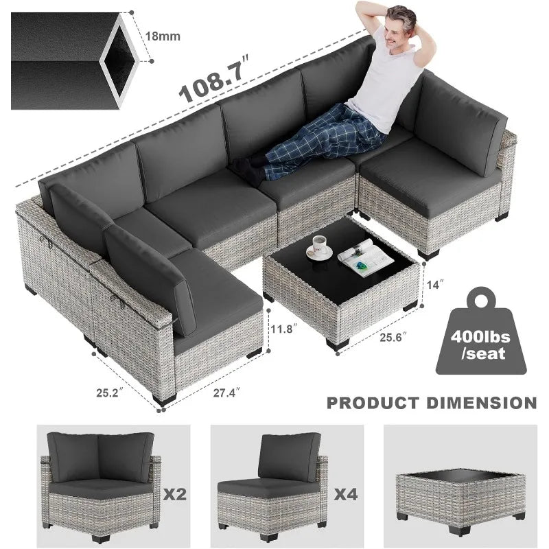 Hign-concerned Outdoor Patio Sectional Furniture Cushions