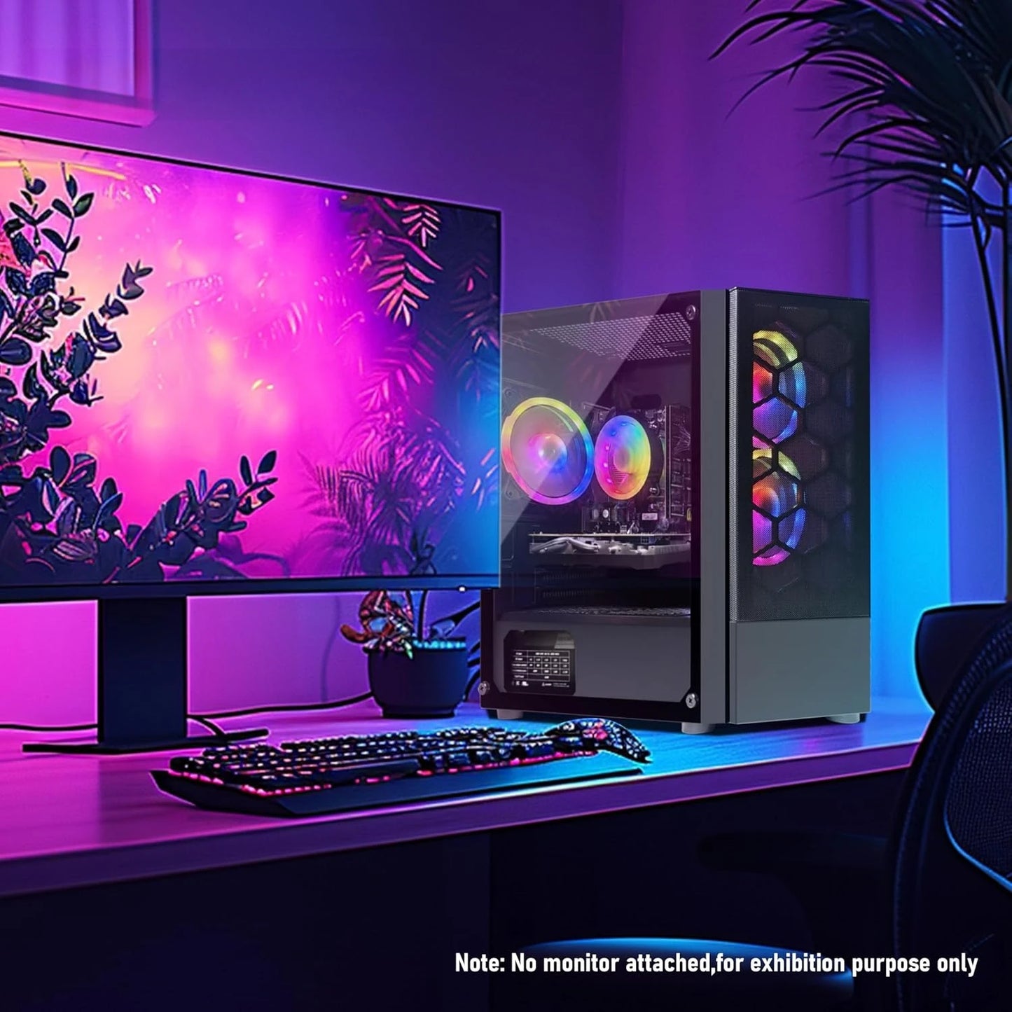 Hign-concerned Gaming PC Desktop Intel G5905 RX 580 16GB 1TB