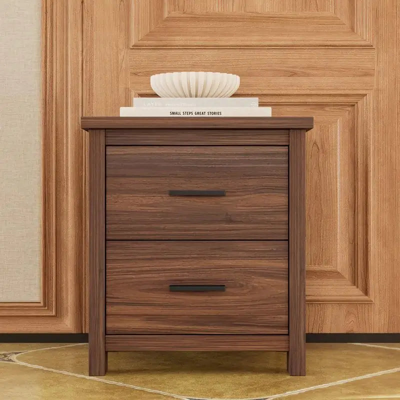 General Use 4 Piece Bedroom Set With Storage Bed Frame And Nightstands