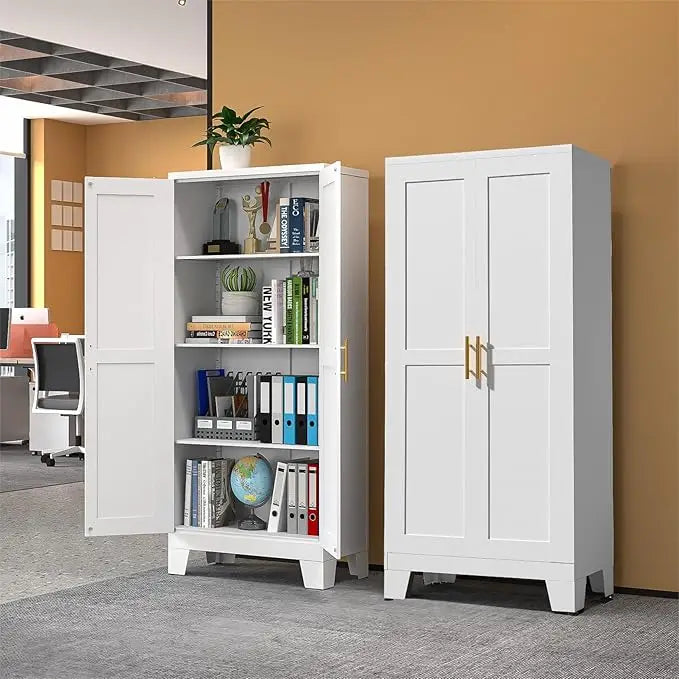 YQXH Metal Storage Cabinet For Home Office And Kitchen
