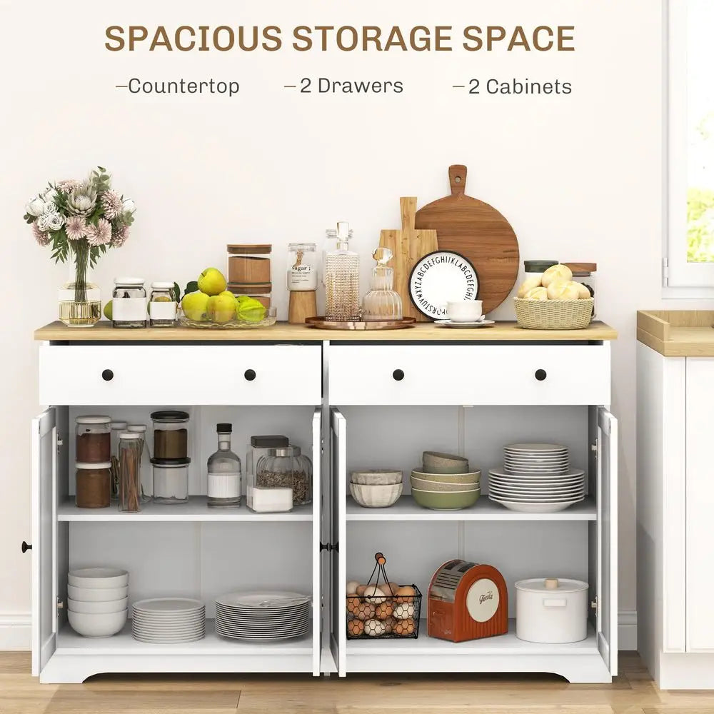 Sideboard Buffet Cabinet With Storage Modern Kitchen Cabinet