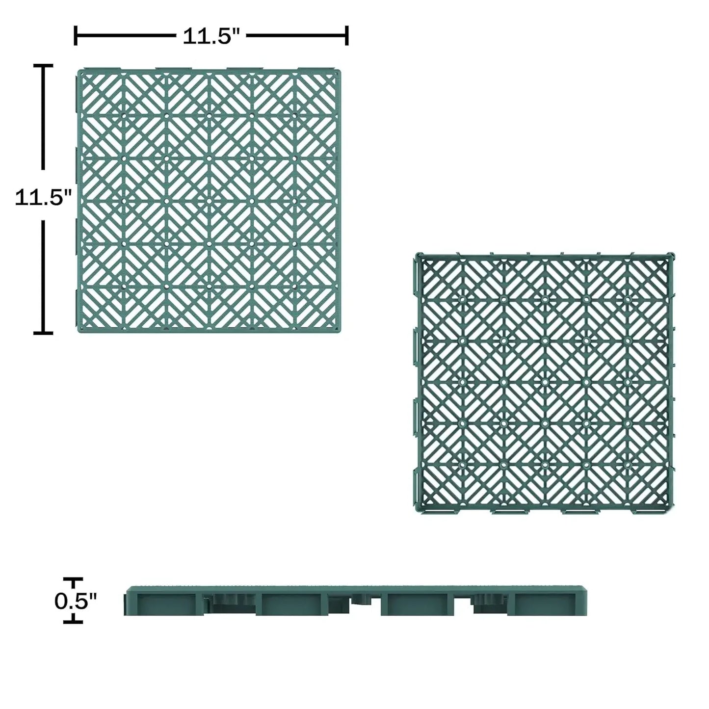 Big Boss Home And Garden Interlocking Deck Tiles Weatherproof