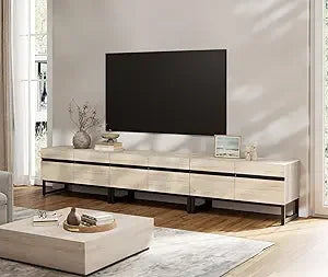 DAFIFY Modern TV Stand 3 In 1 Entertainment Center Storage
